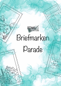 Ausmalbilder-Briefmarken-Parade