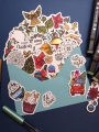 Bild 2 von Ausmalbilder: Florale Weihnachts Parade