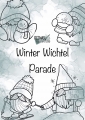 Bild 1 von Ausmalbilder: Winter Wichtel Parade