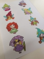 Bild 2 von Ausmalbilder: Garten Mädchen Parade